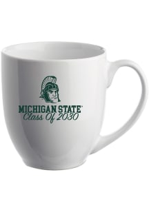 Michigan State Spartans 16oz Class of 2030 Glossy Bistro Ceramic Mug - Green