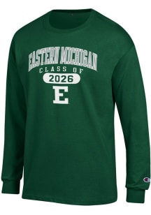 Champion Eastern Michigan Eagles Green Pill Class of 2026 Jersey Long Sleeve T Shirt