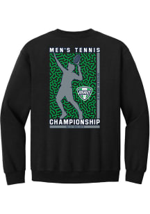 Summit Sportswear MAC Mens Black Men's Tennis Championship 2026 Long Sleeve Crew Sweatshirt
