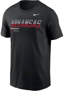 Nike Arkansas Razorbacks Black Shift Legend Short Sleeve T Shirt