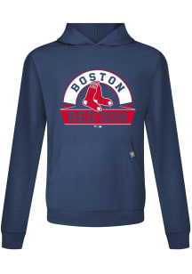 Levelwear Boston Red Sox Mens Navy Blue Relay Banner Arch Hood
