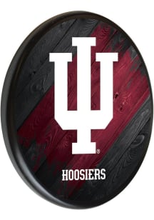 Indiana Hoosiers Printed Sign - Black