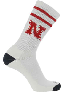 Nebraska Cornhuskers Vintage Mens Crew Socks