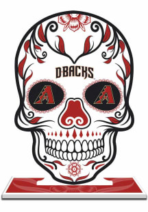Arizona Diamondbacks Skull Figurine