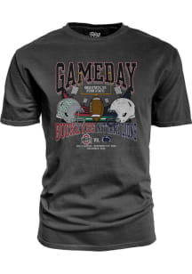 Blue 84 Ohio State Buckeyes Black Football vs Penn State Nittany Lions Short Sleeve T Shirt