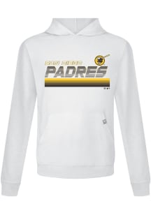 Levelwear San Diego Padres Mens White Relay Breaker Hood
