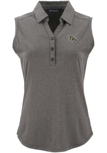 Cutter and Buck UCF Knights Womens Black Forge Eco Polo Shirt