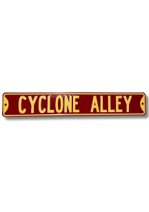 Iowa State Cyclones Cyclone Ally 6 x 36 Sign - Cardinal