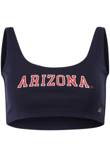 Hype and Vice Arizona Wildcats Womens Navy Blue Scoop Tank Top