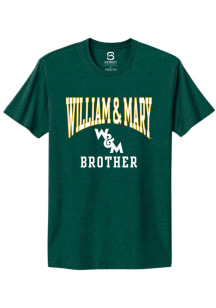Summit Sportswear William & Mary Tribe Green Brother Short Sleeve T Shirt