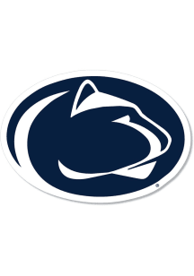 Penn State Nittany Lions 2" Lion Head Dizzler Stickers - Navy Blue