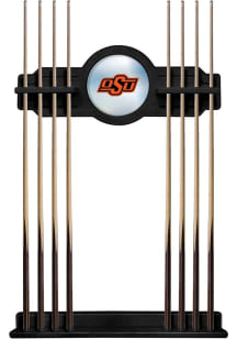 Oklahoma State Cowboys Solid Wood Cue Rack Pool Table