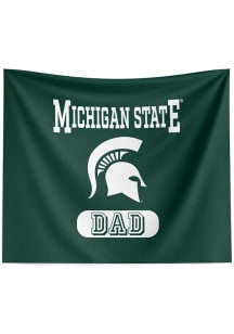 Michigan State Spartans Dad 34x40 Tapestry Blanket
