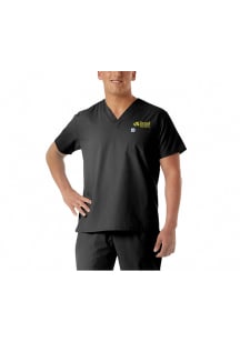 Drexel Dragons Black Physician Assistant Program Short Sleeve Scrubs