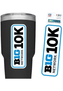 Big Ten 10K Durable Stickers - White