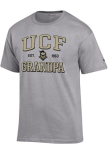 Champion UCF Knights Grey Est Date Grandpa Jersey Short Sleeve T Shirt