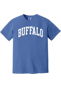 Summit Sportswear Buffalo Blue Wordmark Short Sleeve Fashion T Shirt