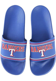 Texas Rangers Raised Logo Mens Slides