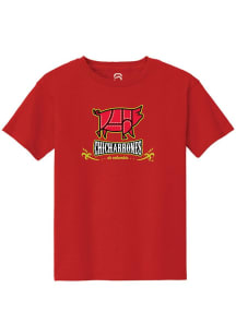 Summit Sportswear Columbia Fireflies Youth Red Primary Copa Short Sleeve T-Shirt