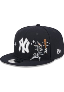 New Era New York Yankees Navy Blue Looney Tunes 9FIFTY Mens Snapback Hat