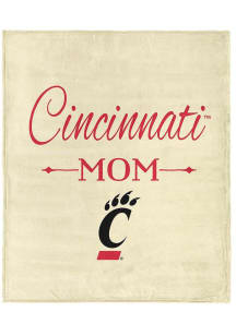 Cincinnati Bearcats Mom Silk Touch Fleece Blanket - White