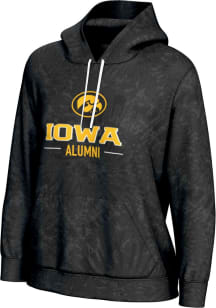 ProSphere Iowa Hawkeyes Womens Black ALUMNI Hooded Sweatshirt