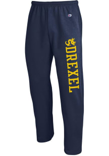 Champion Drexel Dragons Mens Navy Blue Academic Dragon Sweatpants