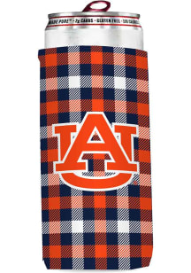 Logo Brands Auburn Tigers Plaid Slim Coolie