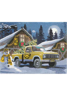 Iowa Hawkeyes Diamond Puzzle