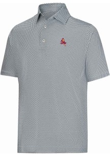 Footjoy Arizona State Sun Devils Mens Black Stellar Short Sleeve Fashion Polo