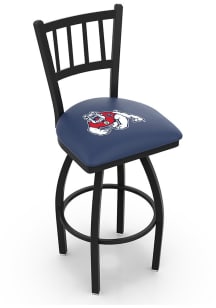 Fresno State Bulldogs Swivel Counter Pub Stool - Black