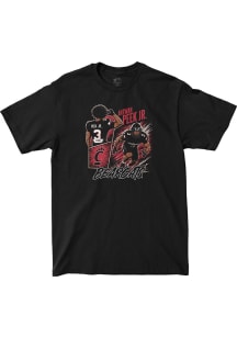 Antwan Peek Jr. Cincinnati Bearcats Black Football NIL Comic Book Short Sleeve Fashion Player T Sh..
