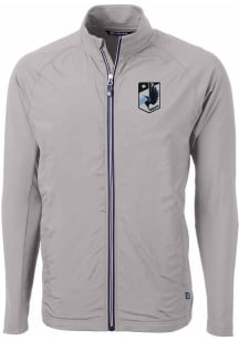 Cutter and Buck Minnesota United FC Mens Grey Adapt Eco Big and Tall Light Weight Jacket