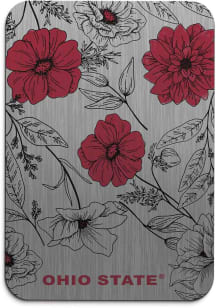 Ohio State Buckeyes Floral Mousepad