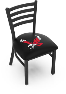 Eastern Washington Eagles Stationary Black Wrinkle Finish Pub Stool - Black
