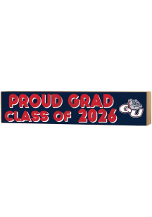 KH Sports Fan Gonzaga Bulldogs Class of 2026 Block Sign - Navy Blue