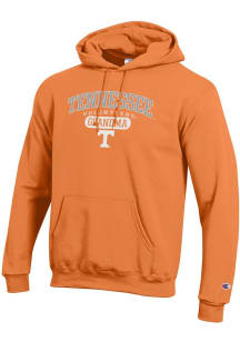 Champion Tennessee Volunteers Mens Orange Pill Box Grandma Powerblend Long Sleeve Hoodie