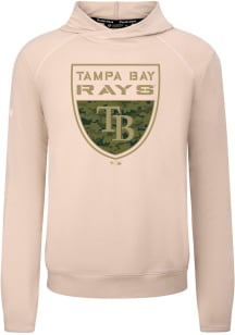 Levelwear Tampa Bay Rays Tan Mandate Buckler Long Sleeve T Shirt