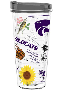 K-State Wildcats 22oz Plastic Local Tumbler - White