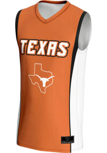 ProSphere Texas Longhorns Youth Rival Burnt Orange Basketball Jersey