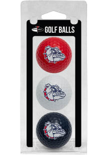 Gonzaga Bulldogs 3 Pack Golf Balls