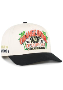 47 Colorado Buffaloes Orange Bowl 2T Hitch Adjustable Hat - Ivory