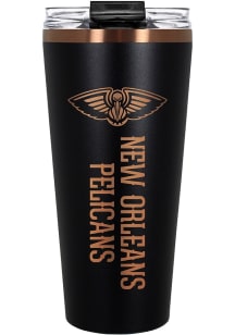New Orleans Pelicans 32oz Big Slim Stainless Steel Tumbler - Black