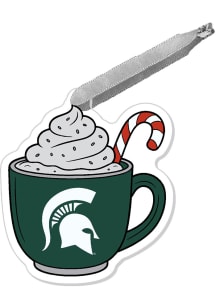 Michigan State Spartans Mug with Cocoa Ornament - Green