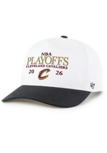 47 Cleveland Cavaliers 2026 NBA Playoff Participant Hitch Adjustable Hat - White