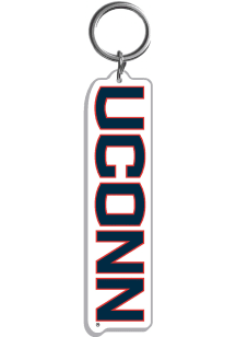 UConn Huskies Main Mark Acrylic Keychain - Navy Blue