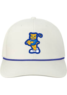 Pitt Panthers Golf Roc Back Nine Adjustable Hat - White