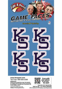 K-State Wildcats 4pk Waterless Tattoo