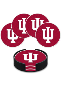 Indiana Hoosiers 4 Pack Coaster - Crimson