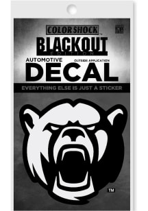 Baylor Bears Black Out Auto Decal - Black